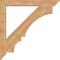 Ekena Millwork Balboa Traditional Smooth Bracket, Western Red Cedar, 3 1/2"W x 36"D x 36"H BKT04X36X36BOA01SWR - alternate 4